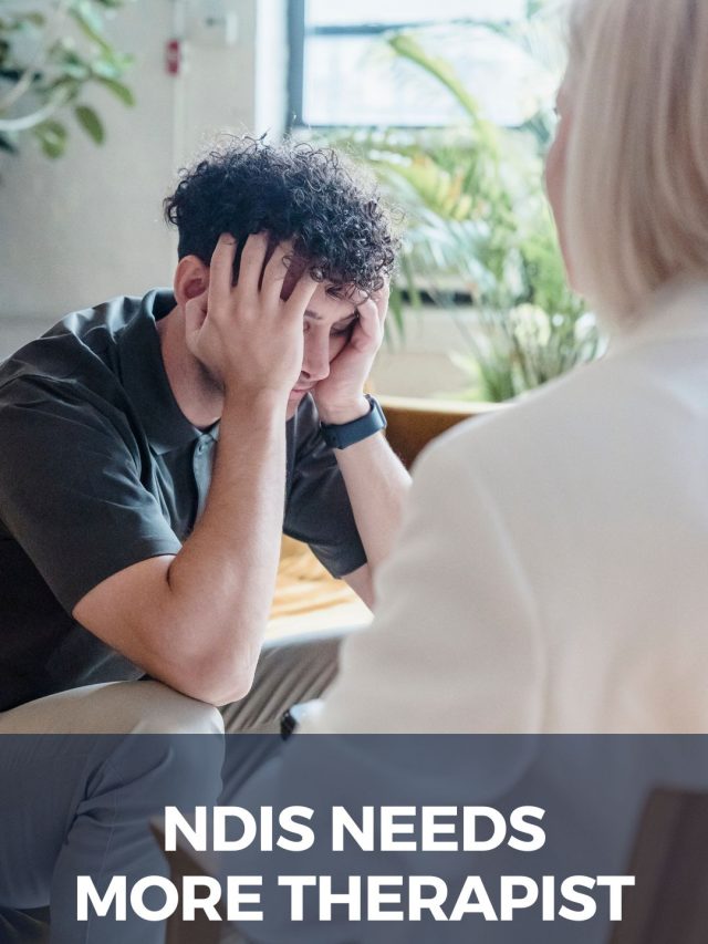 NDIS need more therapy
