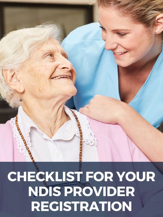 Checklist for your disability services provider registration 114