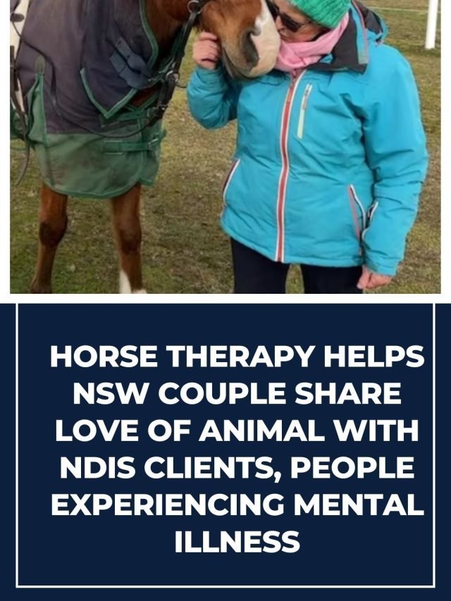 Horse therapy helps NSW couple share the love of animals with disability services clients 89