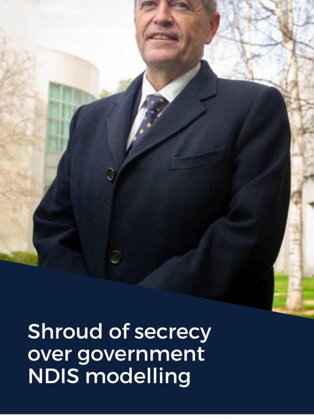 Shroud of secrecy over government disability services modelling 2