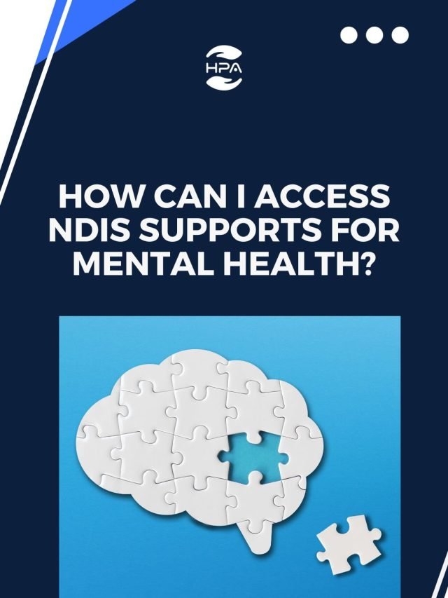 How can I access disability services supports for mental health