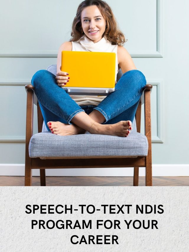 Speech-to-text disability services program for your Career (4)