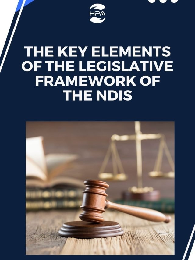 The key elements of the legislative framework of the disability services (1)