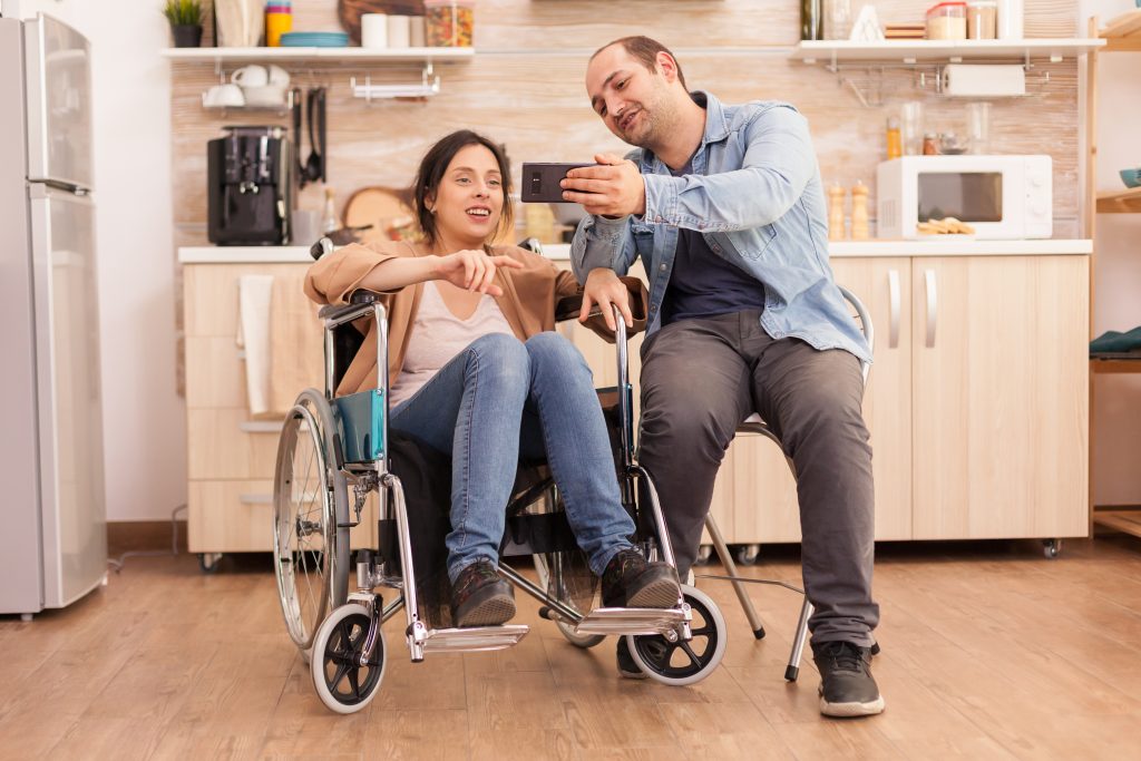 cheerful disabled woman 2023 11 27 05 30 14 utc