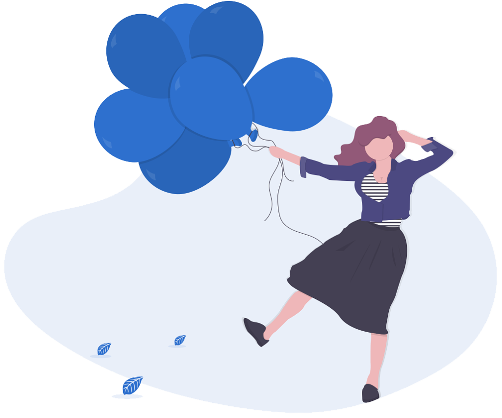 undraw balloons trans